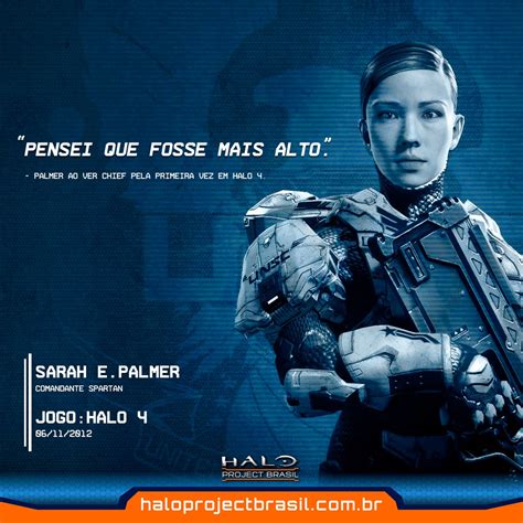 Halo Project Brasil On Twitter A Comandante Spartan Sarah E Palmer