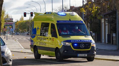 Herido un joven de 18 años tras caerse de su moto en Carbajosa La