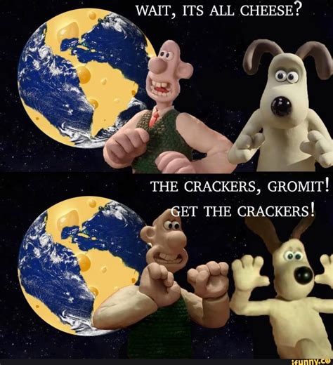 Wallace And Gromit Crackers About Cheese