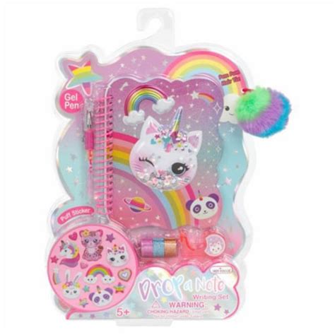 Hot Focus Caticorn Drop A Note Writing Set Unit Kroger