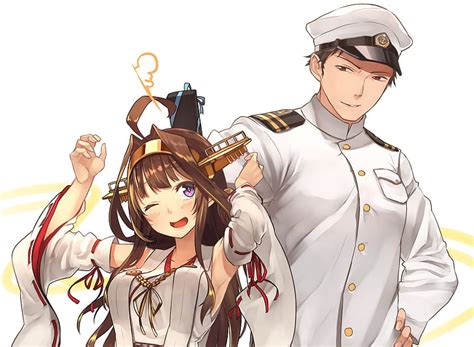 Anime Colección Kantai Almirante Kancolle Kongou Kancolle Fondo