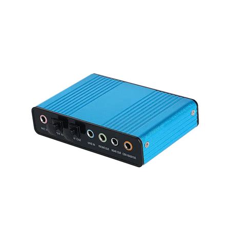 Купить ootdty внешняя звуковая карта с USB 6-канал 5.1 аудио выхода S ...