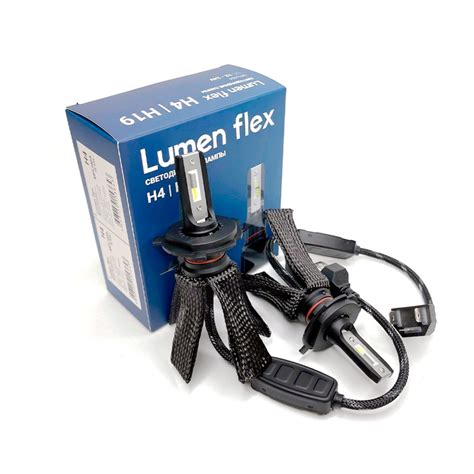 ⚪ Лампа автомобильная светодиодная H4/H19 Lumen Flex P43t 9-32V 22W ...