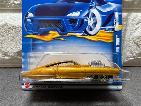 Hot Wheels Evil Twin Gold 2002 Edition Perfect Birthday Gift Etsy