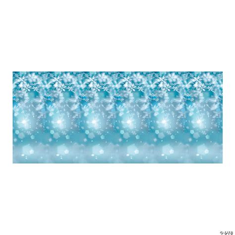 Design-A-Room Snowflake Print Backdrop | Oriental Trading