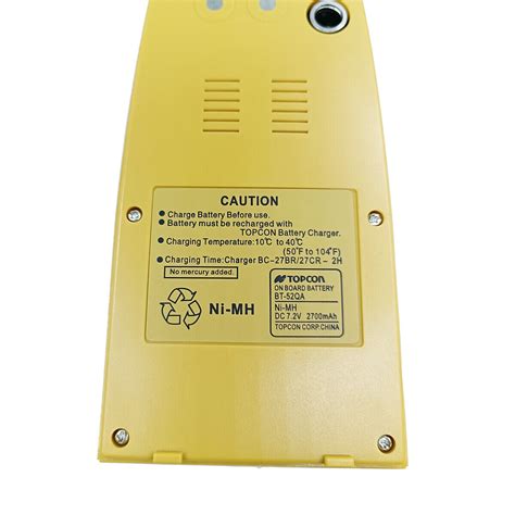 New Topcon Bt Qa Nimh Battery For Topcon Gts Gpt Series Total Station