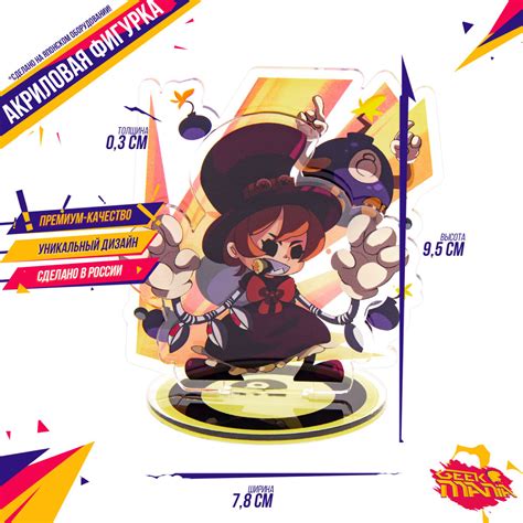 Фигурка Двусторонняя Фигурка Skullgirls Пикок Аниме Эксклюзив - купить ...