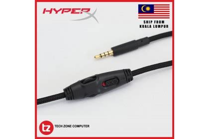 Kingston HyperX Cable With In Line Control Cloud Alpha HXS HSDC1