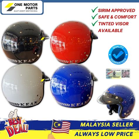 Sirim Helmet Motosikal Top Quality Safety Helmet Topi Keledar Dgn Visor