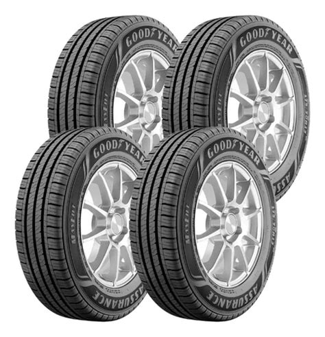 Kit Pneus Goodyear Aro R H Assurance Maxlife Frete Gr Tis