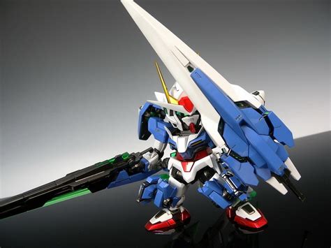 SD GN-0000/7S 00 Gundam Seven Sword Custom Build - Gundam Kits Collection News and Reviews