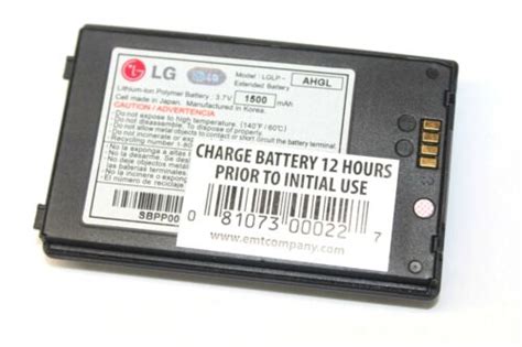 Genuine LG LGLP AHGL Battery 3 7V 1500mAh For ENV3 VX10000 Voyager