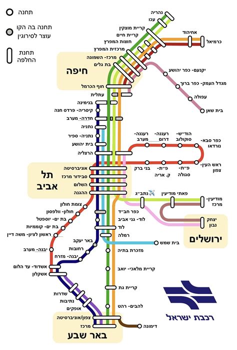 Israel Railways Schedules and Passenger Travel Information 30