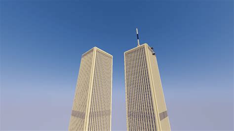 Original WTC (World Trade Center) 1973 - 2001 Minecraft Map