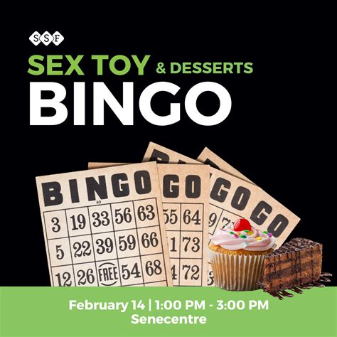 Sex Toy Bingo Desserts Newnham Seneca Student Federation