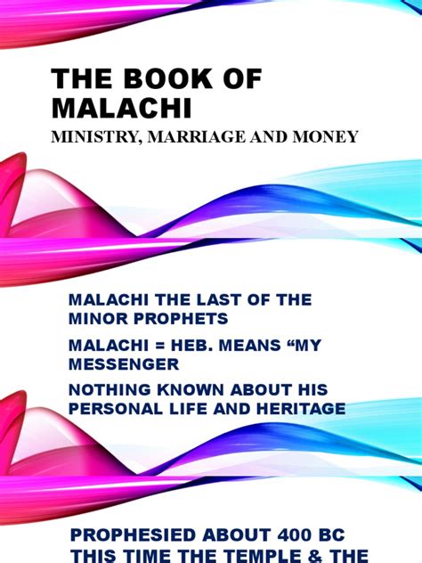 The Book of Malachi | PDF