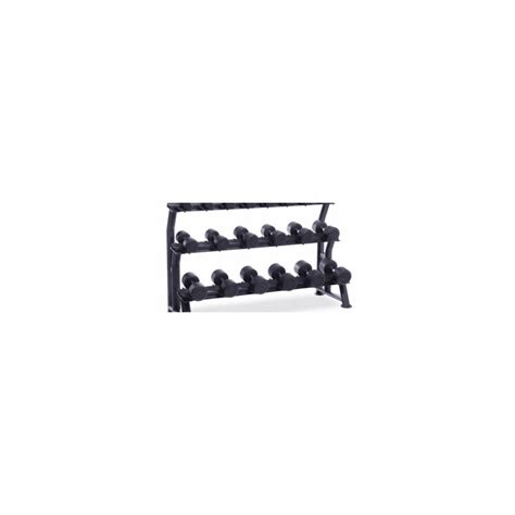 Hampton 3 Tier Pro Style Dumbbell Rack