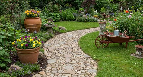 Jardim Simples E Barato Com Pedras