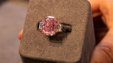 Rare Pink Diamond Worth 35 Million Set For Auction In New York World