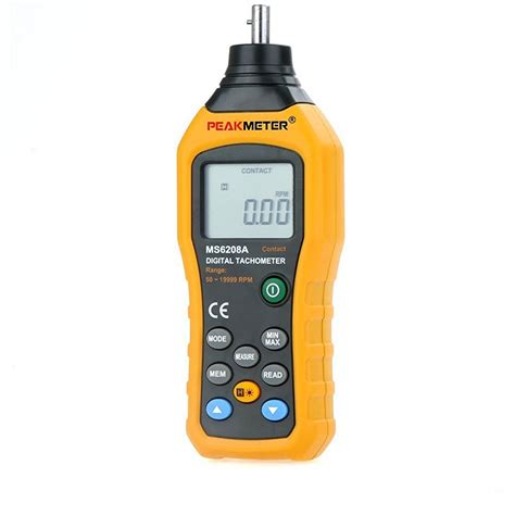 Handheld Tachometer Rpm Meter