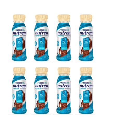 Suplemento Nutren Control Nestle Garrafinha 200ML 8 Unidades Shopee