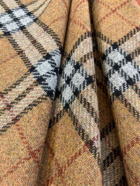 All Wool Burberry Check — Benjamin Woollens