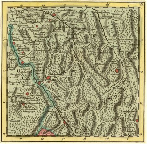 Old maps of Hausach