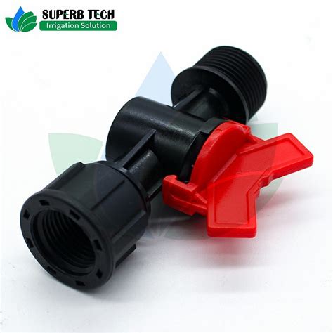 Male Female Thread Drip Irrigation Tube Fitting Suction Barb Drip Tape