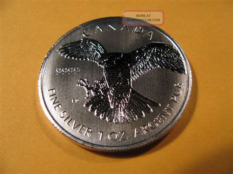 Canadian 1oz Silver Peregrine Falcon Maple Leaf 2014