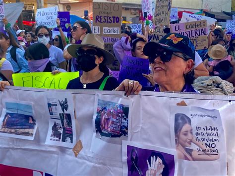 Marchan miles de mujeres potosinas en conmemoración del 8M Noticias