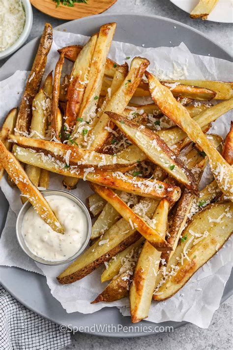 Homemade Parmesan Truffle Fries Farjanas Kitchen