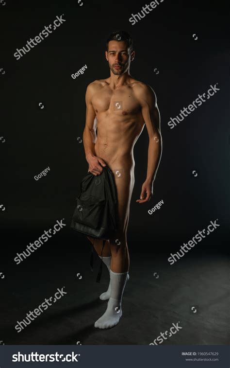 Sexy Nude Man Posing Dark Studio Stock Photo 1960547629 Shutterstock