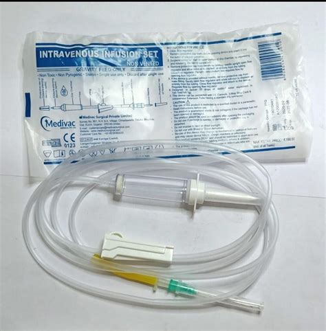 Nipro Infusion Iv Connection Set Kit New Sealed Medic Paramedic Nurse