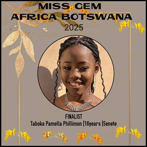 Miss Gem Africa- Botswana... - Miss Gem Africa- Botswana