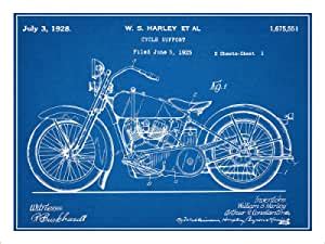 Amazon Studio Graphix Harley Davidson Motorcycle Patent