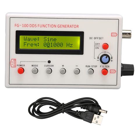 Generador de señal funcional DDS de 1 HZ a 500 KHZ generador de señal