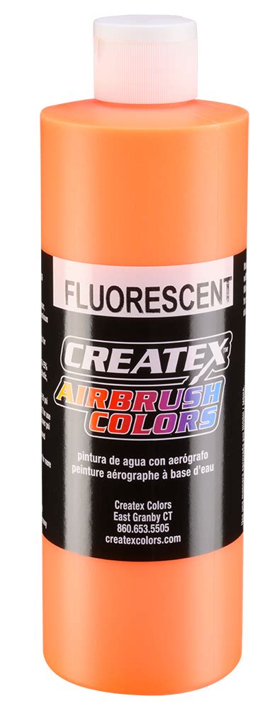 Createx Airbrush Colors Fluorescent Sunburst 16 Oz Anest Iwata Medea