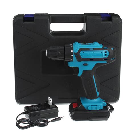 V Speed Power Drills Drilling Tool Rechargeable Cordless Electric