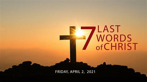 Ebcw Good Friday 7 Last Words Youtube