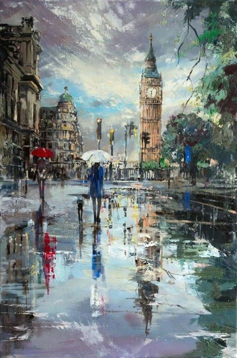 Francisco Ribeiro On Twitter London Painting City Painting Art