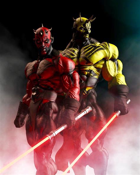 Savage Opress And Darth Maul