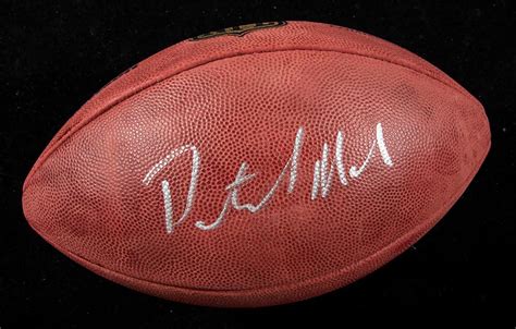 Sold at Auction: Patrick Mahomes autographed authentic NFL football.