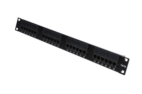 Patchpanel 24 Porty CAT5E UTP Extralink Extralink Sklep EMPIK