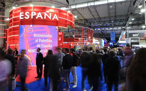 El Pabell N De Espa A En Mwc Barcelona Bate Su R Cord De