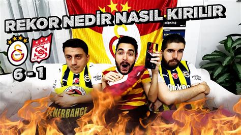 BU NASIL BİR MAÇ GALATASARAY SİVASSPOR TEPKİ VİDEOSU galatasaray