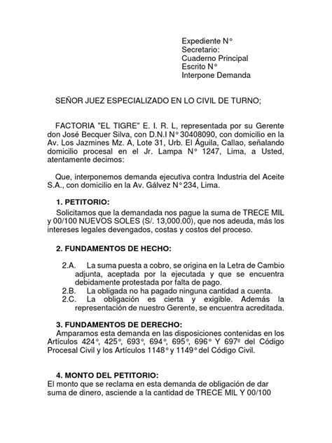 Modelos De Escrito