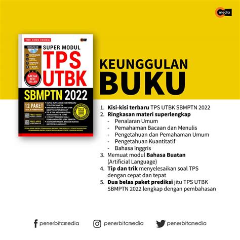 Super Modul Tps Utbk Sbmptn Penerbit Cmedia