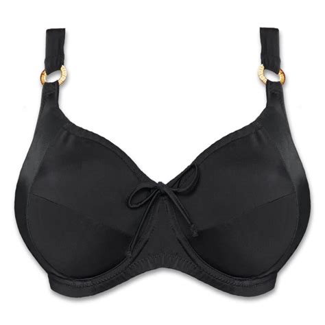 Underkl Der Och Badkl Der Bikini Verdelar Wearing Poetry Noir Deluxe Fullcup Bikini Top
