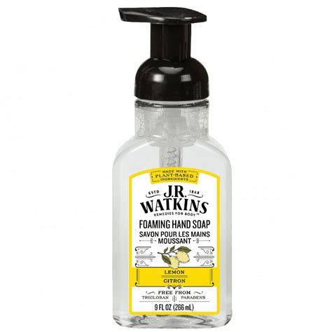 Jr Watkins Foam Hand Soap Lemon 9 Oz