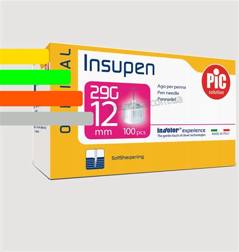 Купить Иглы Инсупен 12мм для шприц-ручек инсулиновых - Insupen 29G, 100 ...